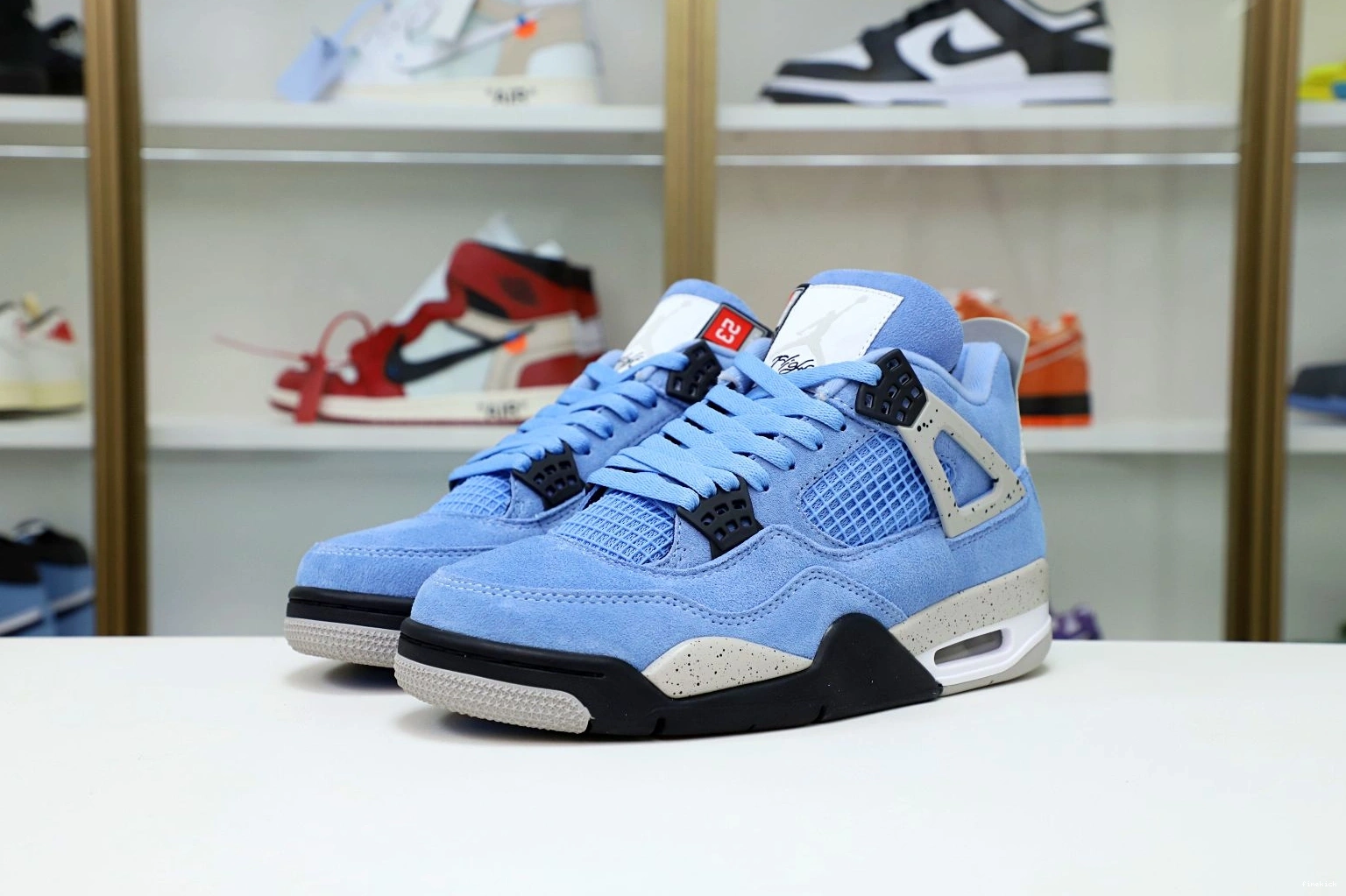 JORDAN 4 AIR BLUE UNIVERSITY 0812